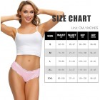 Women’s Underwear Soft Breathable Cotton Brief Ladies Panties 5-Pack