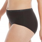 Women's High-Waisted Brief Panties, 6-Pack, Moisture-Wicking Cotton