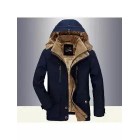 Men's Outdoor Multi-pocket Hooded Padded Coat