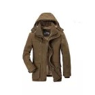 Men's Outdoor Multi-pocket Hooded Padded Coat