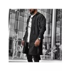 Fashion Street Personality Hooded Streamer Coat