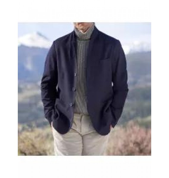 Allen Wool And Cashmere Blazer