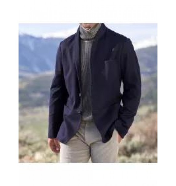 Allen Wool And Cashmere Blazer