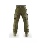 Men's Green Solid Outdoor Tactical Trousers