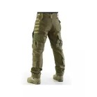 Men's Green Solid Outdoor Tactical Trousers