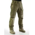 Men's Green Solid Outdoor Tactical Trousers