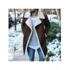 （Clearance ）Fashion Men's Long Sleeve Warm Thicken Outerwear