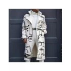 Autumn And Winter Fashion Casual Printed Coat