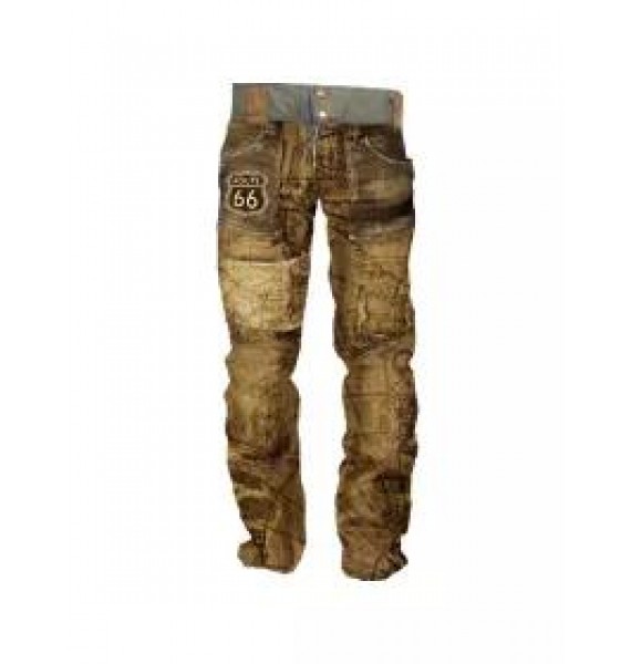 Mens Retro 66 Printed Outdoor Combat Casual Pants