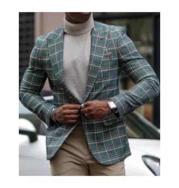 Fashion casual business men's jacket suit