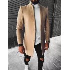 Men's fashion solid color stand collar jacket coat