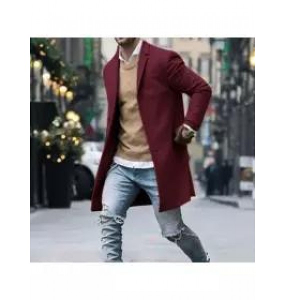 Mens Trench Coat Mens Woolen Coat Mens Woolen Coat