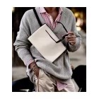 Casual fashion low chest deep V-neck knitted long sleeve solid color sweater