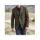 Herringbone Wool Blazer