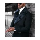 Bonucci Black Fur Coat