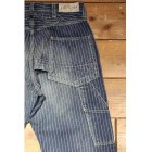 1920-1930s indigo WABASH striped retro pants