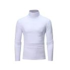 Fashion High Collar Mens Casual T-shirt