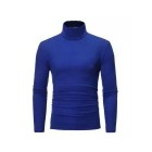 Fashion High Collar Mens Casual T-shirt