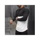 Color Block Long Sleeve T-shirt