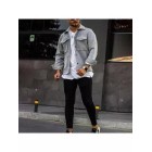 Men's Casual Solid Color Cardigan Jacket