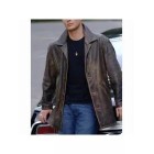 Mens Outdoor Leather Fashion Coat