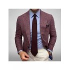 Classic Men's Plaid Blazer