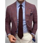 Classic Men's Plaid Blazer