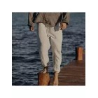 Men's Linen Casual Plain Harem Pants