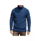 Men's Casual Loose Warm Thick Turtleneck Sweater