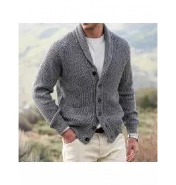 Shawl Collar Cardigan