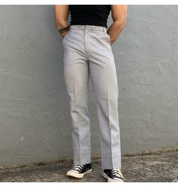 Casual Simple Trousers Straight Pants