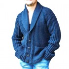 Men's Casual pel Long Sleeve Knit Sweater