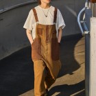 Colorblock Unisex Overalls