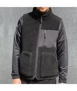 Men's Turtleneck Sleeveless Jacket