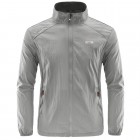 Men's Outdoor Hiking Performance With Pockets Full Zip Long Sleeve Sun Protection Jacket