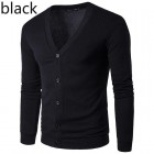 Men's Casual V-Neck Knit Cardigan