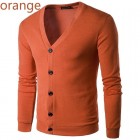 Men's Casual V-Neck Knit Cardigan