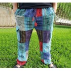 Men's Hippie Boho Paneled Comfortable Resort Pants