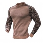 Men's Colorblock Waffle Knit Sweater