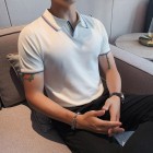 Mens Summer POLO Knit Shirt With Light Ripening Style