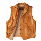 Mens Fashion  Western Leather Waistcoats