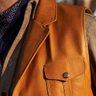 Mens Fashion  Western Leather Waistcoats