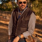 Mens Fashion  Western Leather Waistcoats