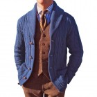 Men's  pel Long Sleeve Knit Cardigan