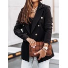 Women's  Solid Color Long-sleeved Double-breasted Suit Jacket