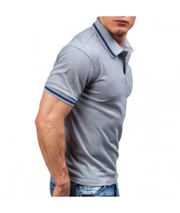 Men's Fashion Sports Short Sleeve Casual Polo Shirt