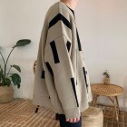 Retro Men's Simple Knitted Cardigan