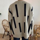 Retro Men's Simple Knitted Cardigan