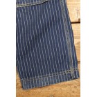 1920-1930s indigo WABASH striped retro jeans