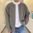 Men's Fashion Loose Casual Solid Color Sweater Cardigan